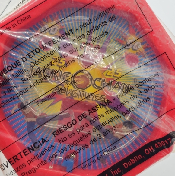 Vintage 2002 Wendy's Jackie Chan Adventures Pinball Kid's Meal Game - Picture 3 of 4